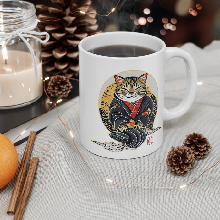 Kimono Cat Mug 11oz