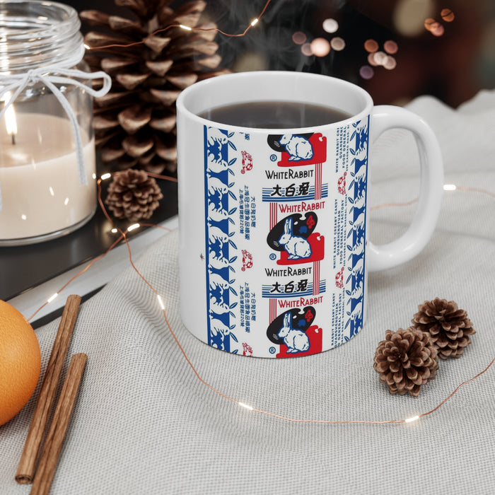 White Rabbit Mug 11oz