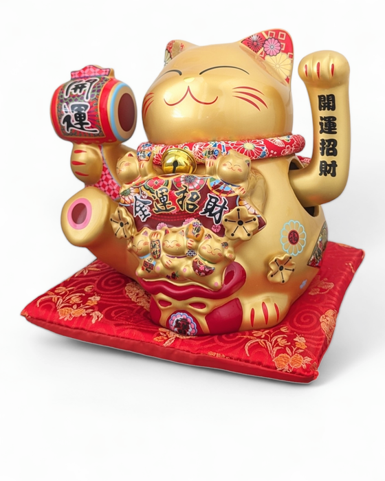 Lucky Cat Maneki Neko Waving Hand