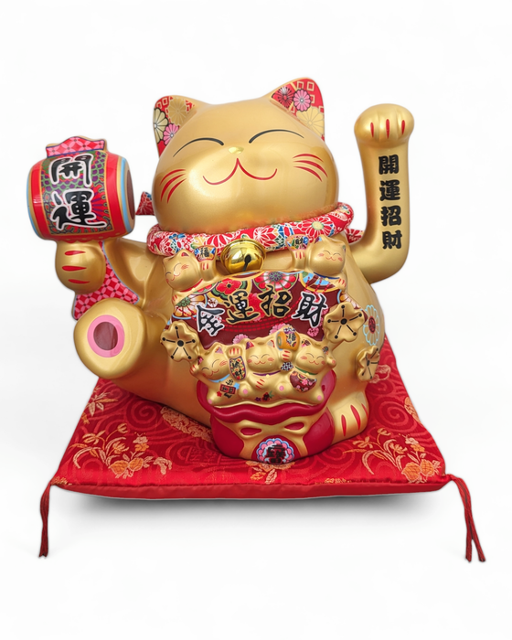 Lucky Cat Maneki Neko Waving Hand