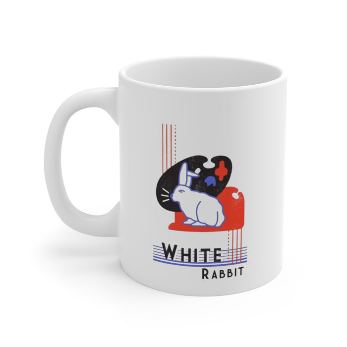 White Rabbit 11oz Mug