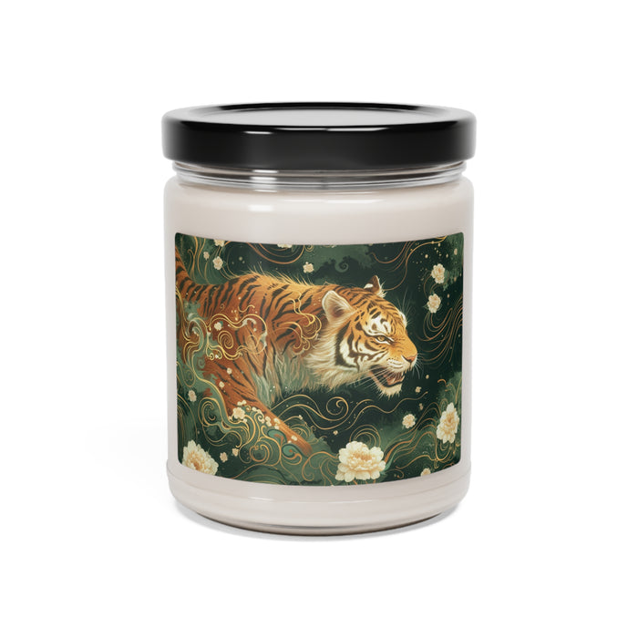 Tiger Scented Soy Candle, 9oz
