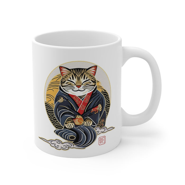 Kimono Cat Mug 11oz